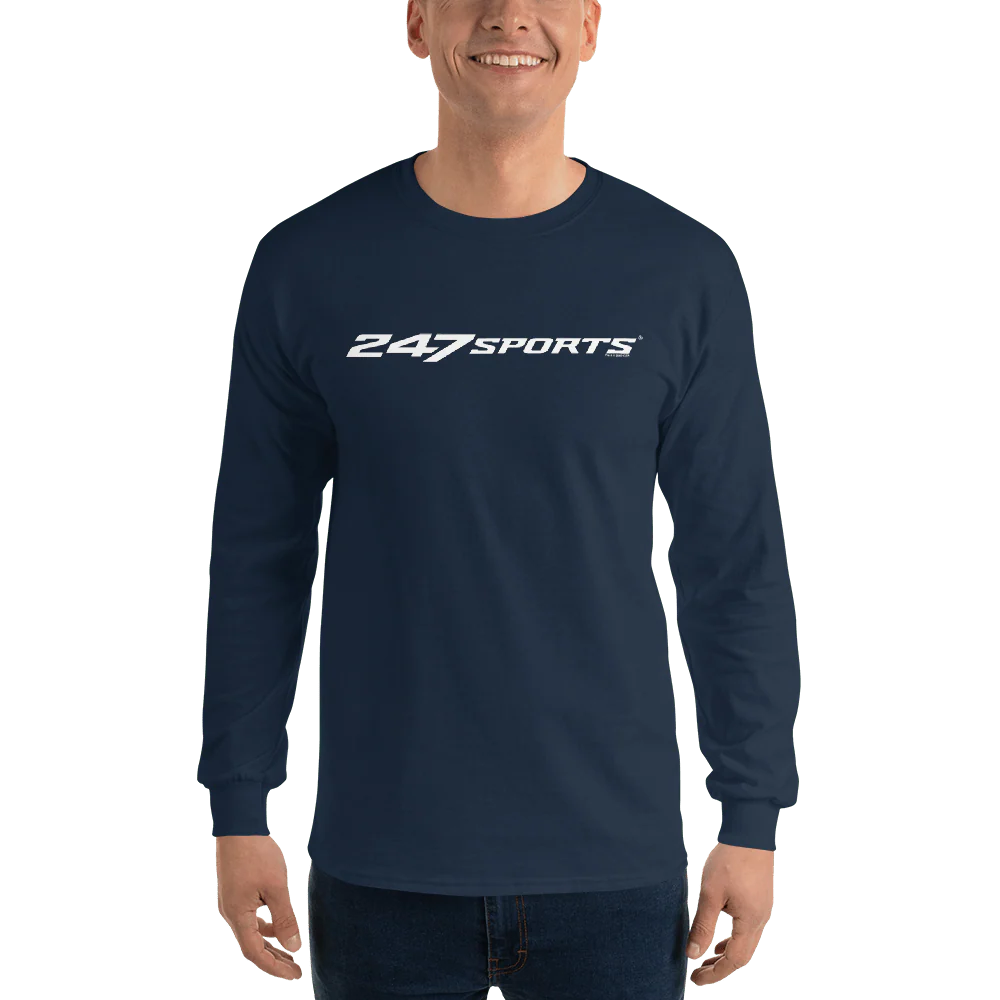 247Sports Logo White Adult Long Sleeve T-Shirt