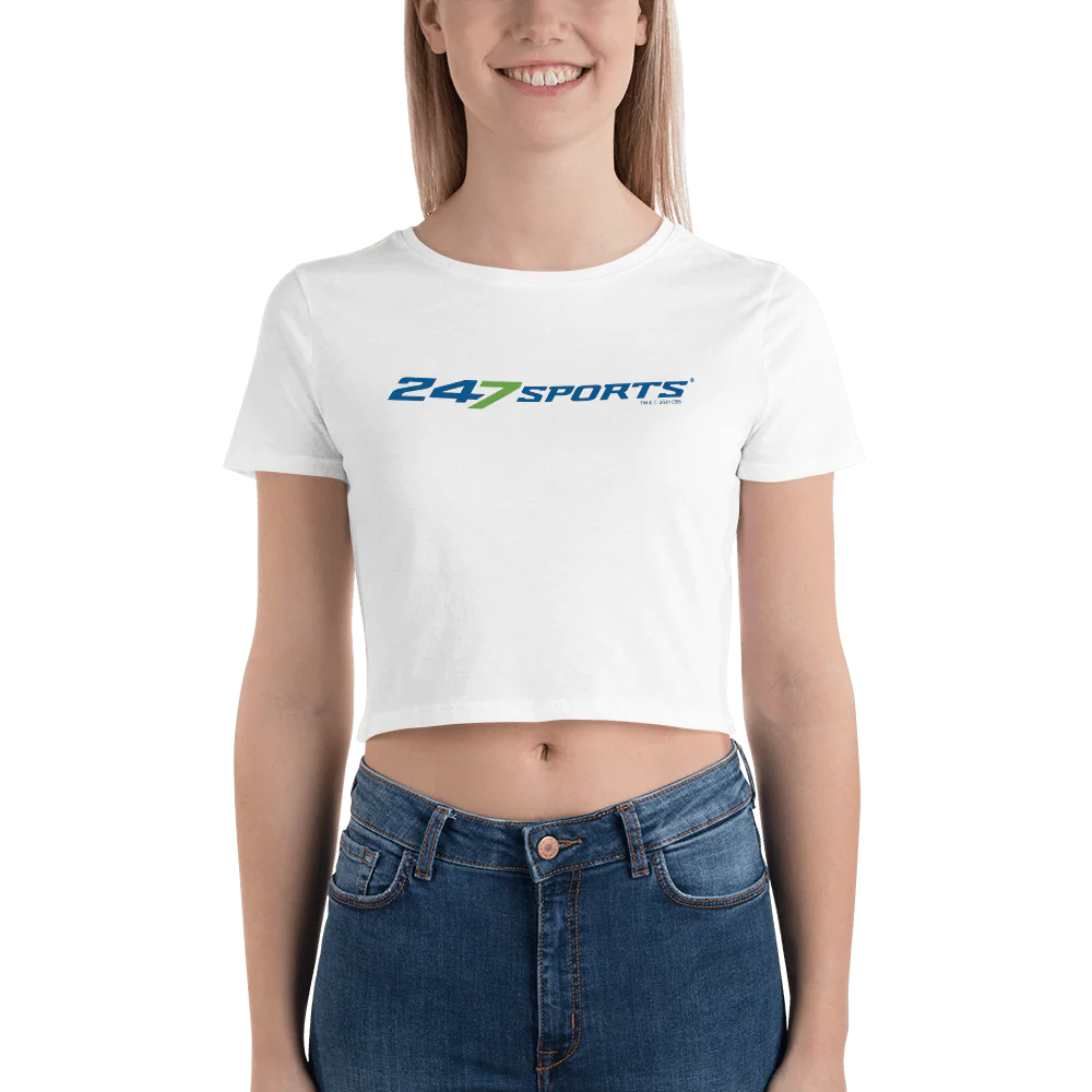 247 Sports Logo Women's Crop Top - Image 2