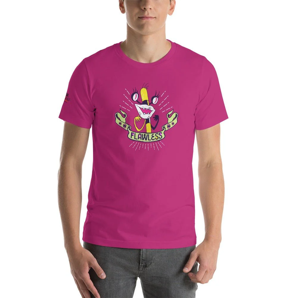 Aaahh!!! Real Monsters Oblina Flawless Adult Short Sleeve T-Shirt - Image 10