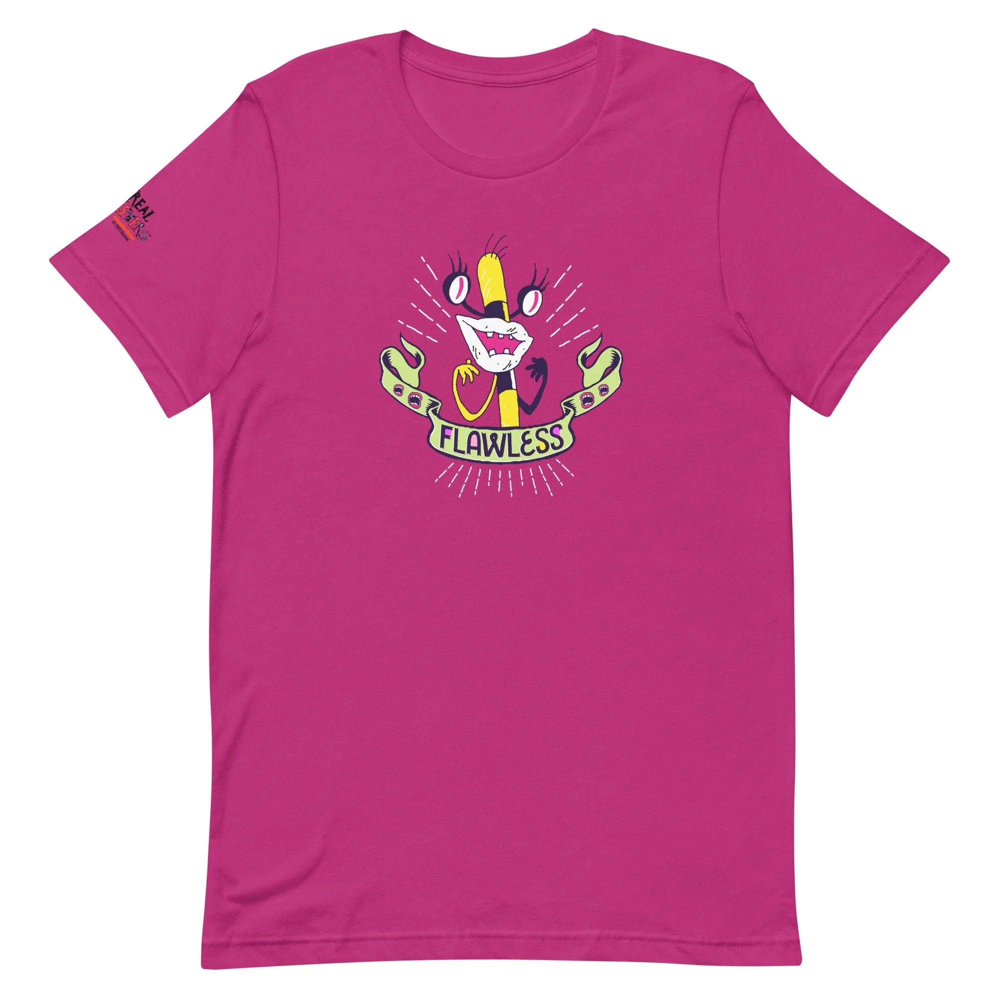 Aaahh!!! Real Monsters Oblina Flawless Adult Short Sleeve T-Shirt - Image 6