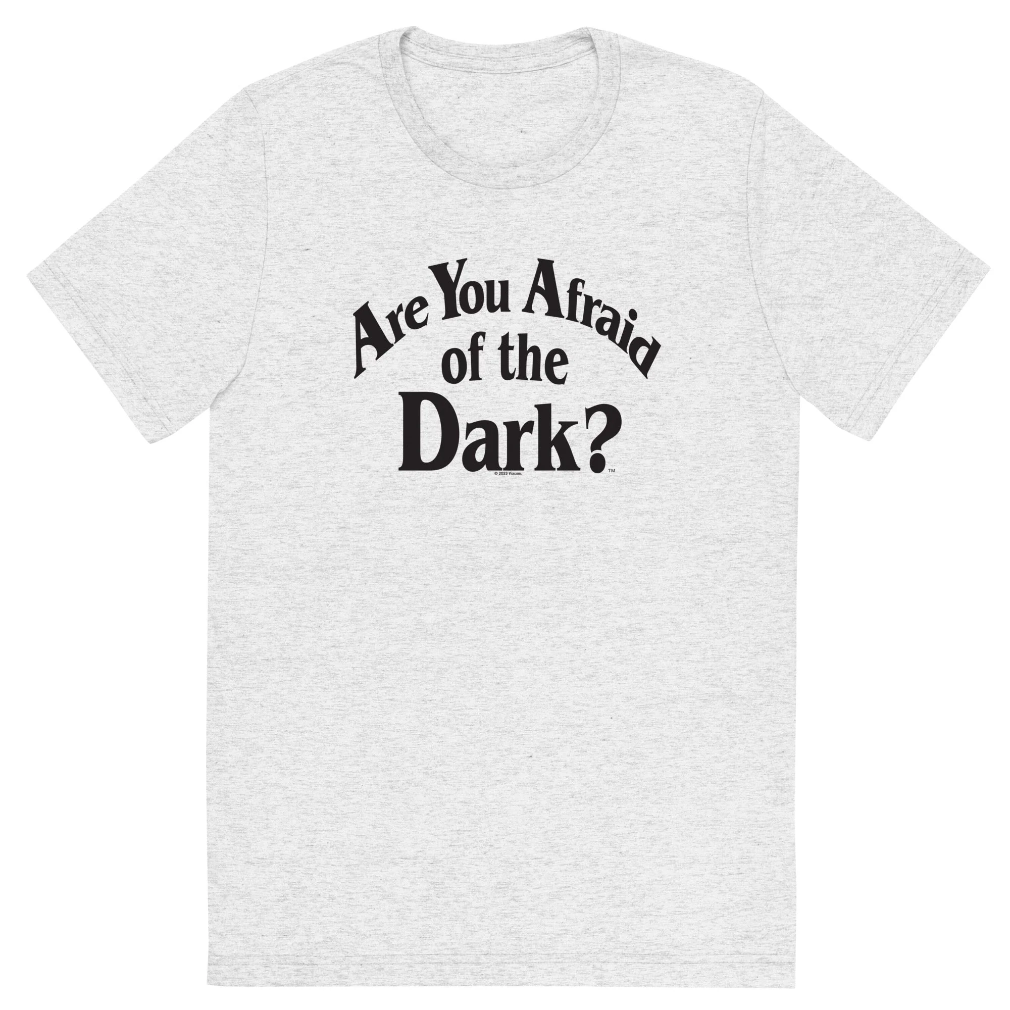 Are You Afraid of the Dark Logo Adult Short Sleeve T-Shirt