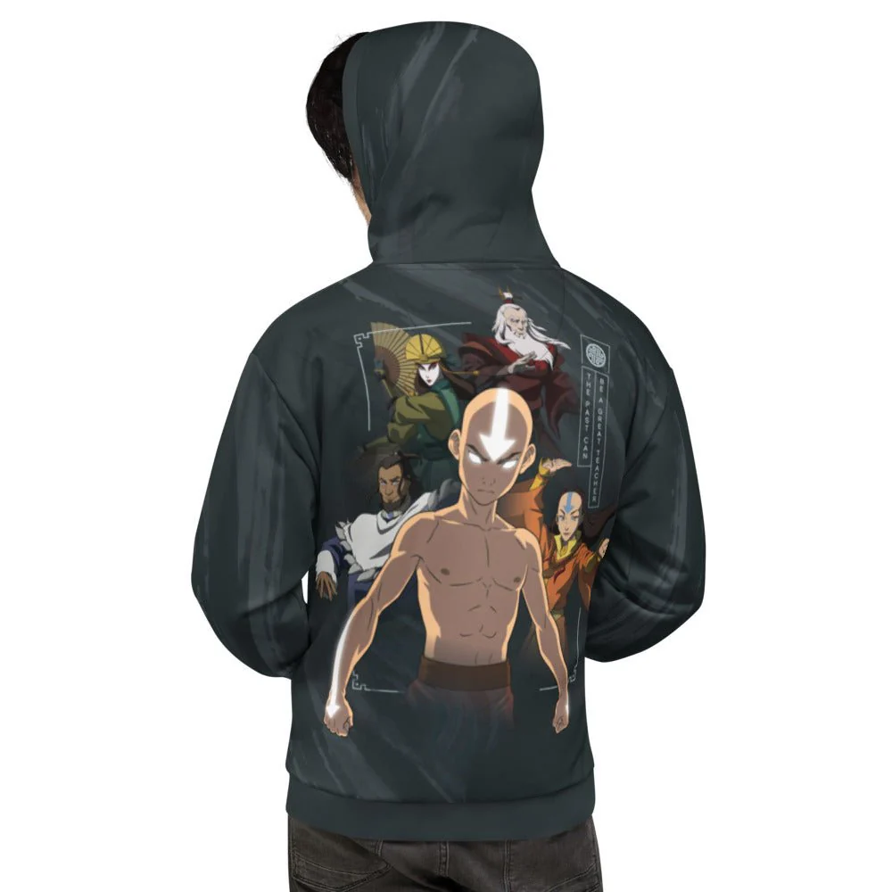 Avatar: The Last Airbender Past Can Be Great Teacher Hoodie - Image 6