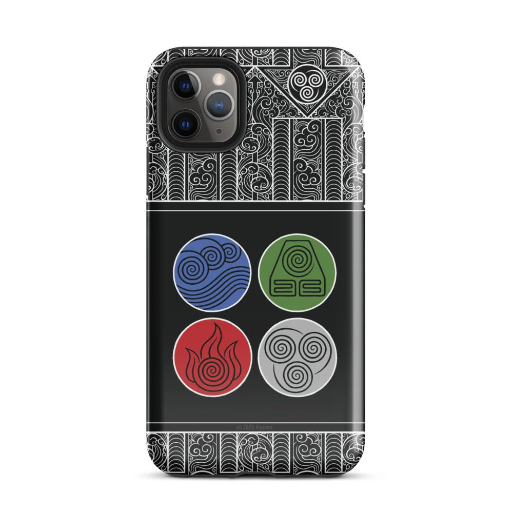 Avatar: The Last Airbender Water Earth Fire Air iPhone Case - Image 61
