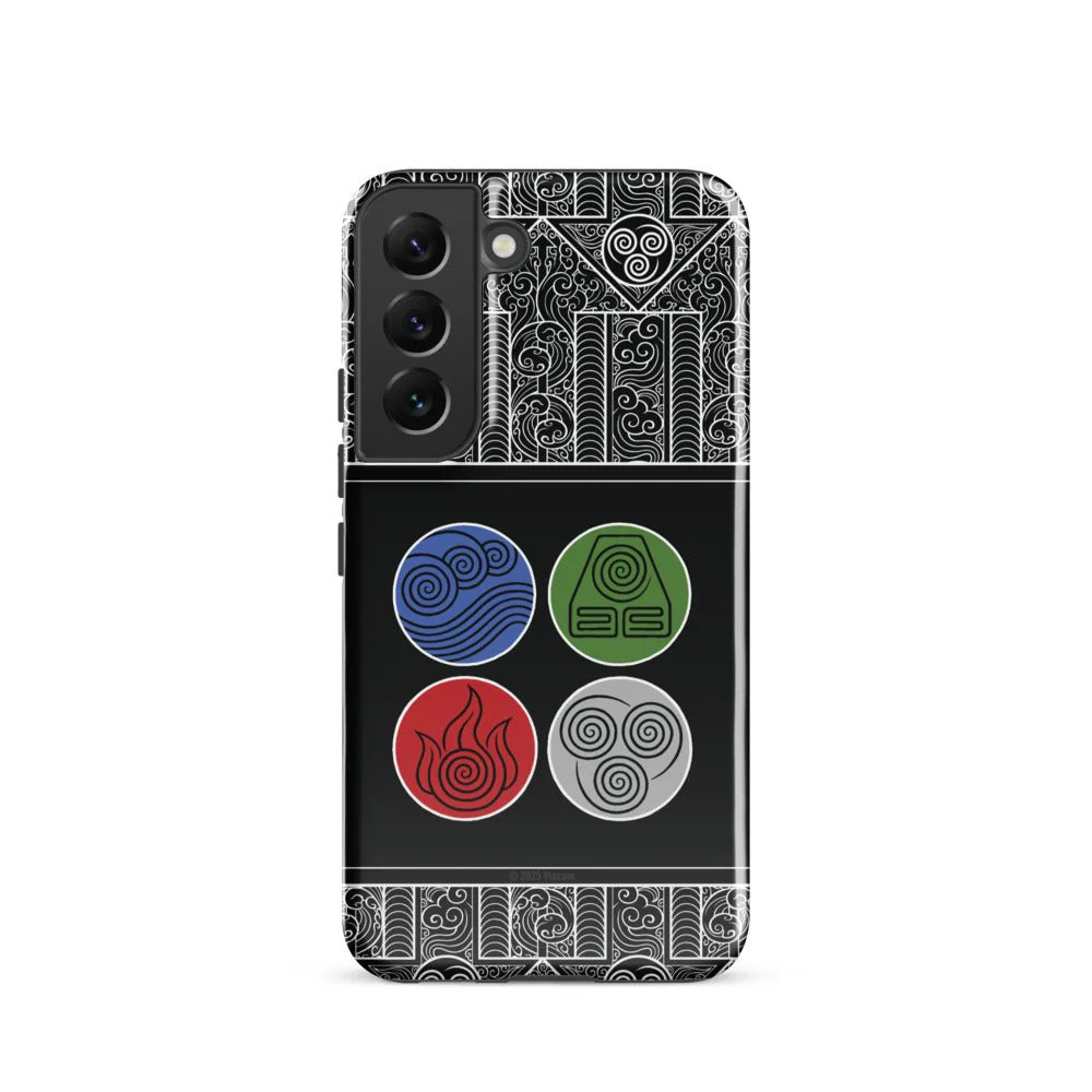Avatar: The Last Airbender Water Earth Fire Air Samsung Case - Image 4