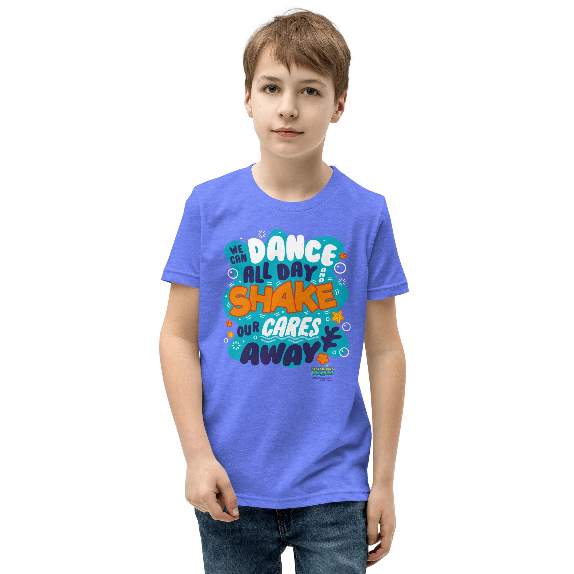 Baby Shark's Big Show Dance All Day Kids Premium T-Shirt - Image 6
