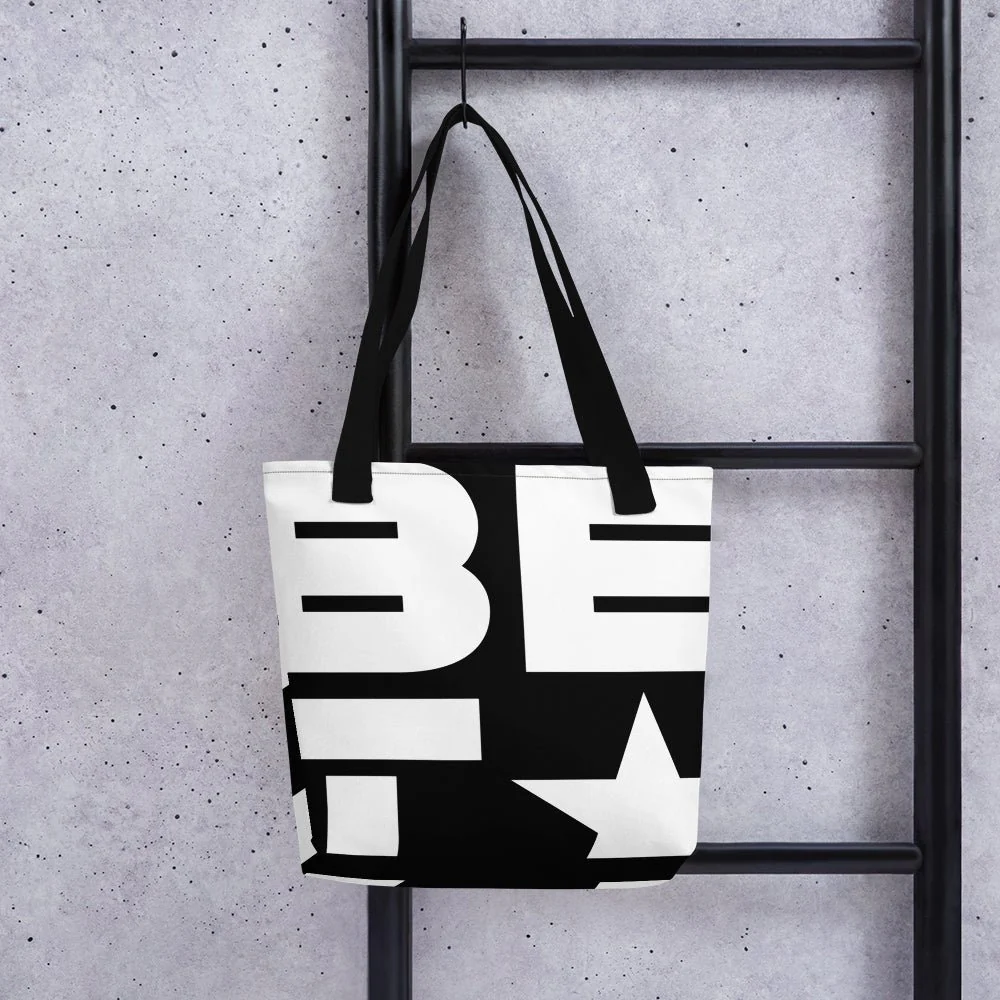 BET Logo Premium Tote Bag - Image 2