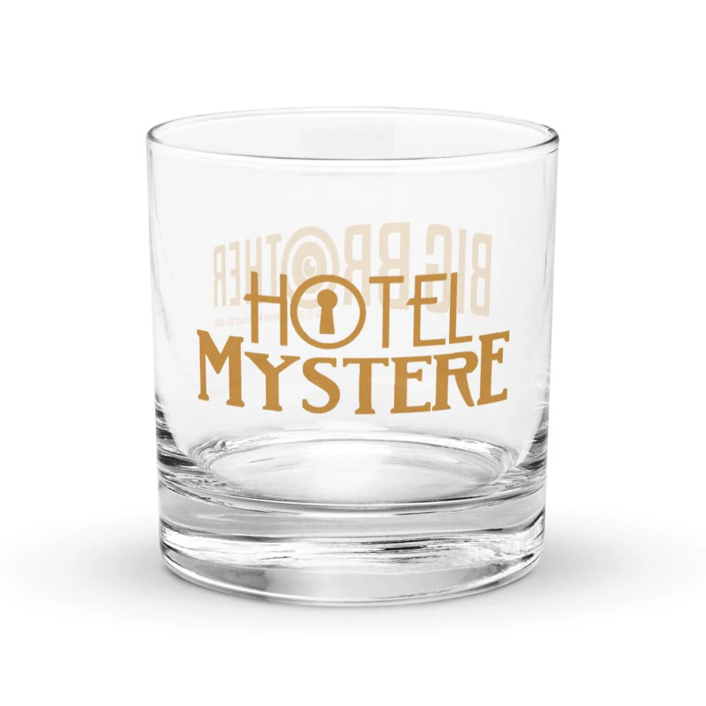 Big Brother Hotel Mystere Rocks Glass