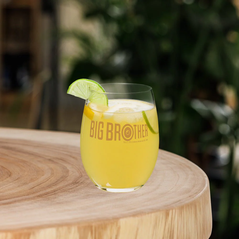 Big Brother Hotel Mystere Stemless Wine Glass - Image 4