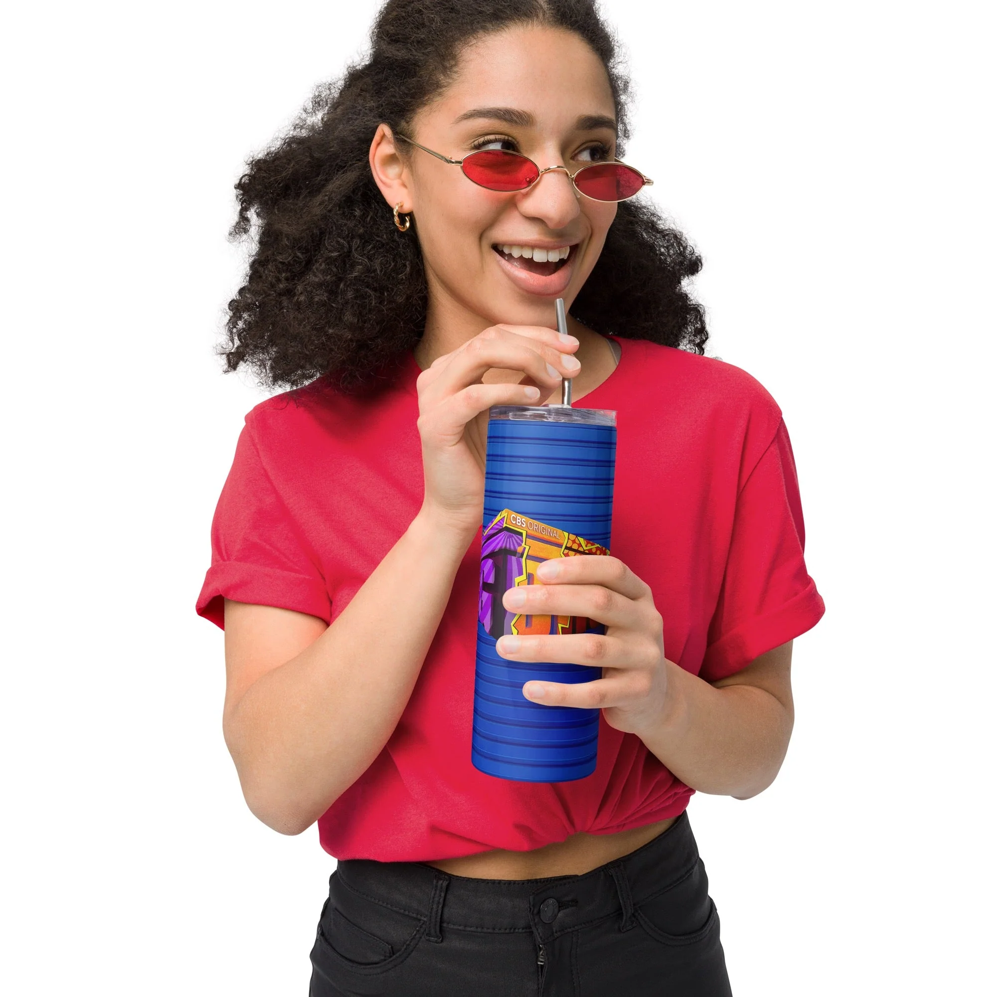 Big Brother Season 25 Logo Skinny Tumbler - Image 4