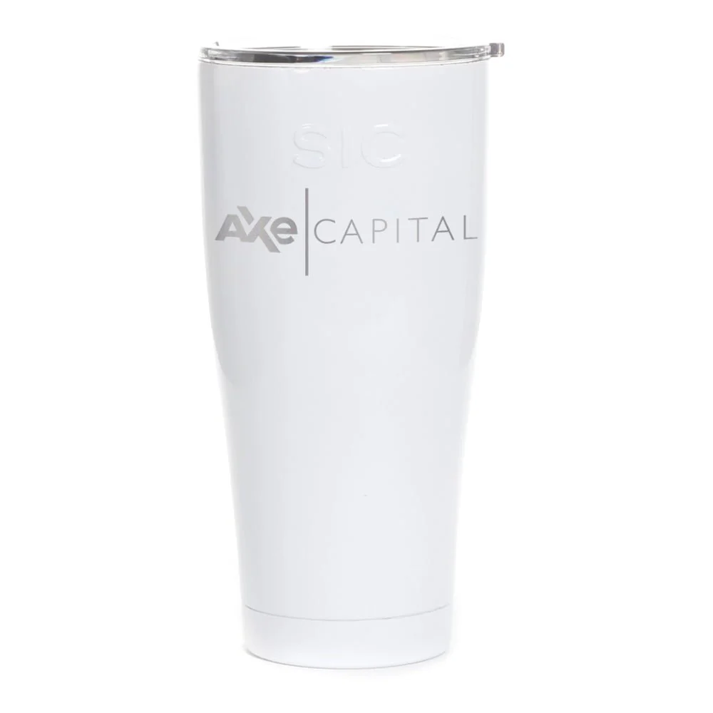 Billions Axe Capital Horizontal Logo Laser Engraved SIC Tumbler