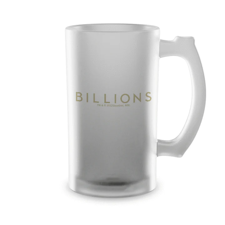 Billions Axe Capital Logo 16oz Frosted Beer Stein - Image 2