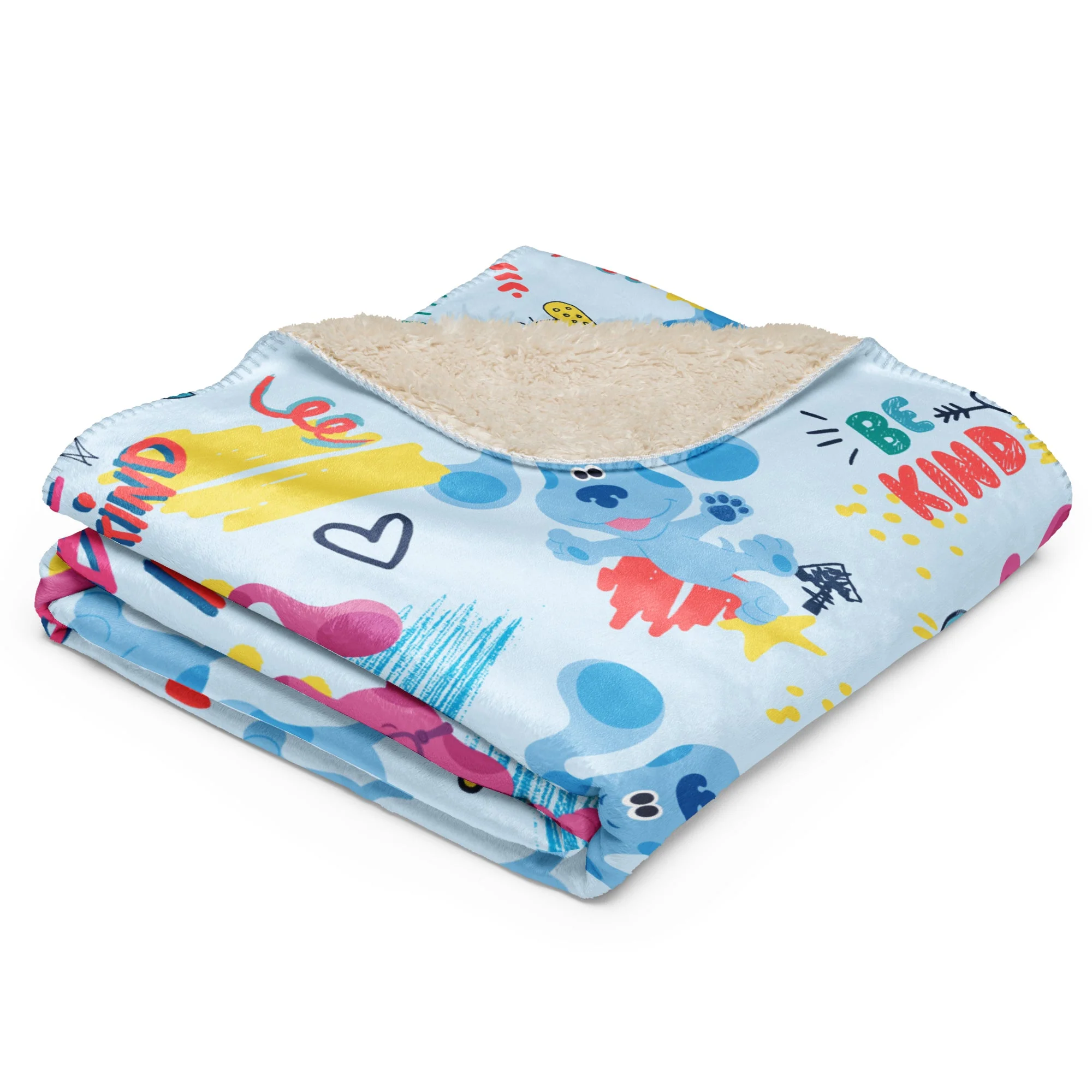Blue's Clues Be Kind Sherpa Blanket - Image 8