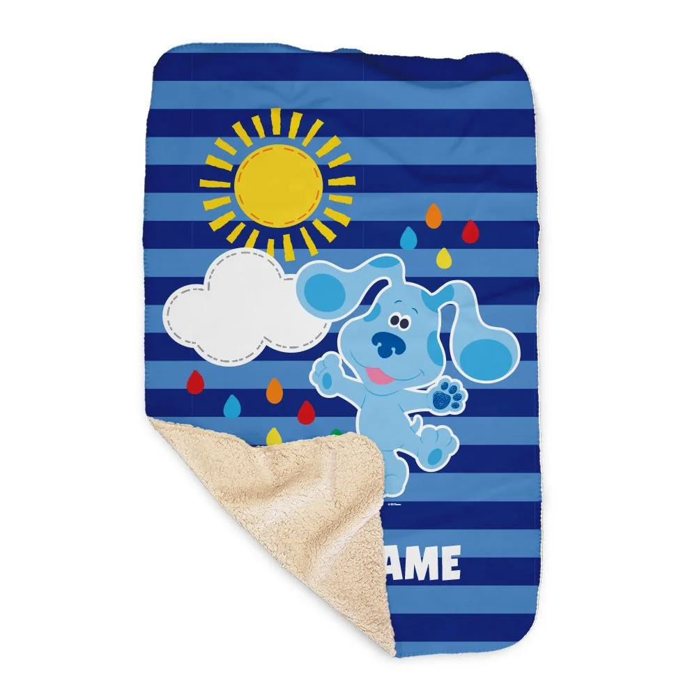 Blue's Clues & You! Personalized Sherpa Blanket - Image 2