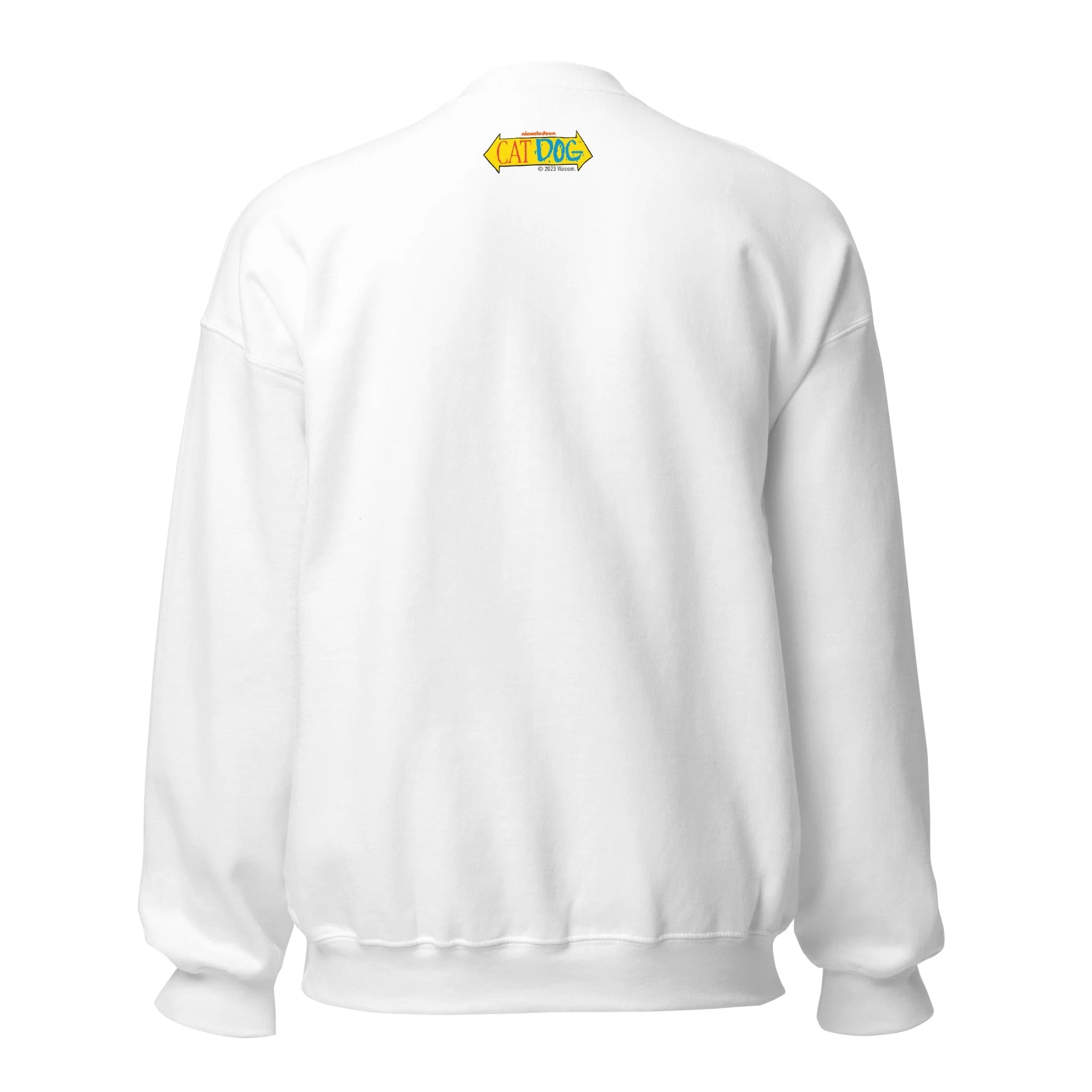 CatDog Dance Adult Crewneck Sweatshirt - Image 3