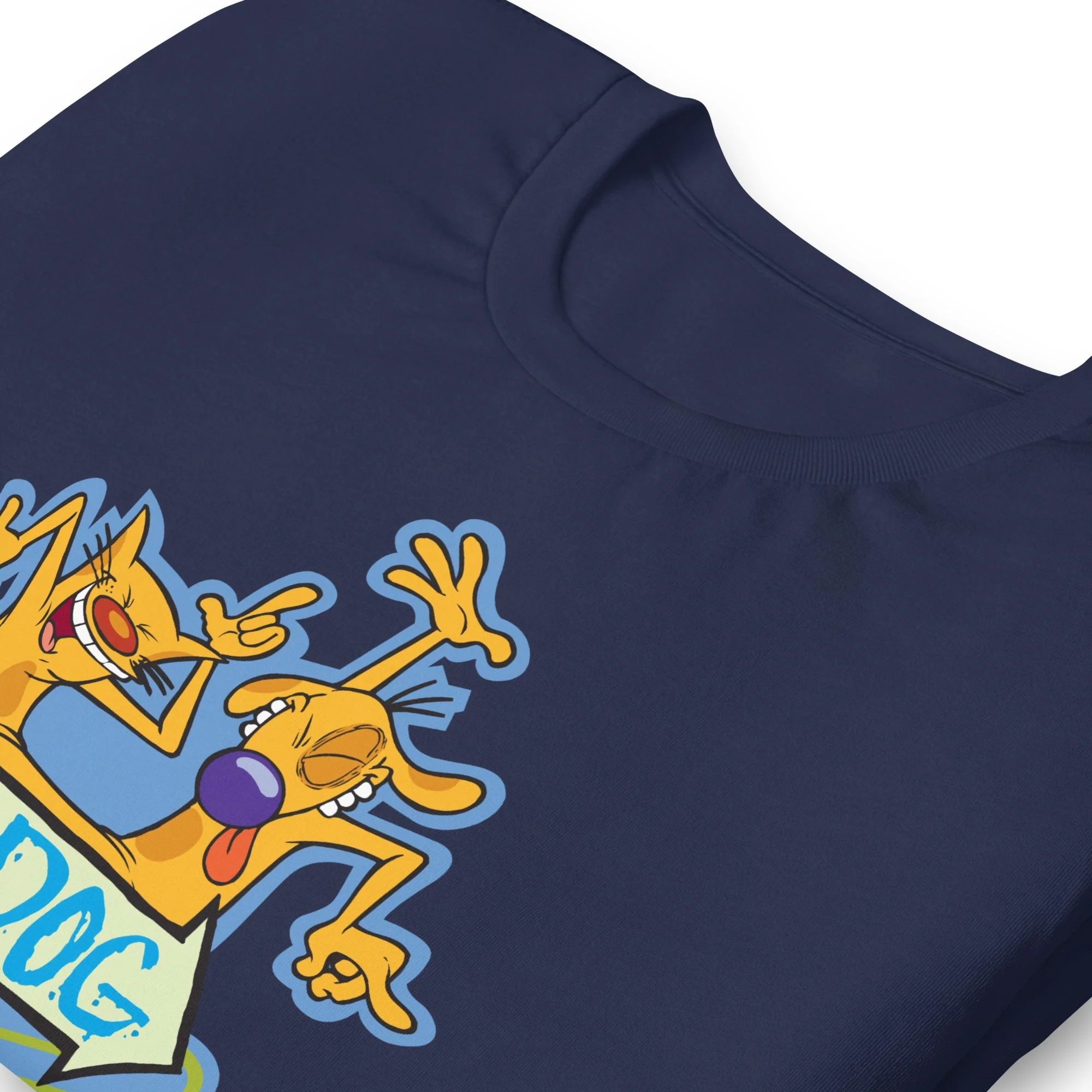 CatDog Dance Adult Short Sleeve T-Shirt - Image 3