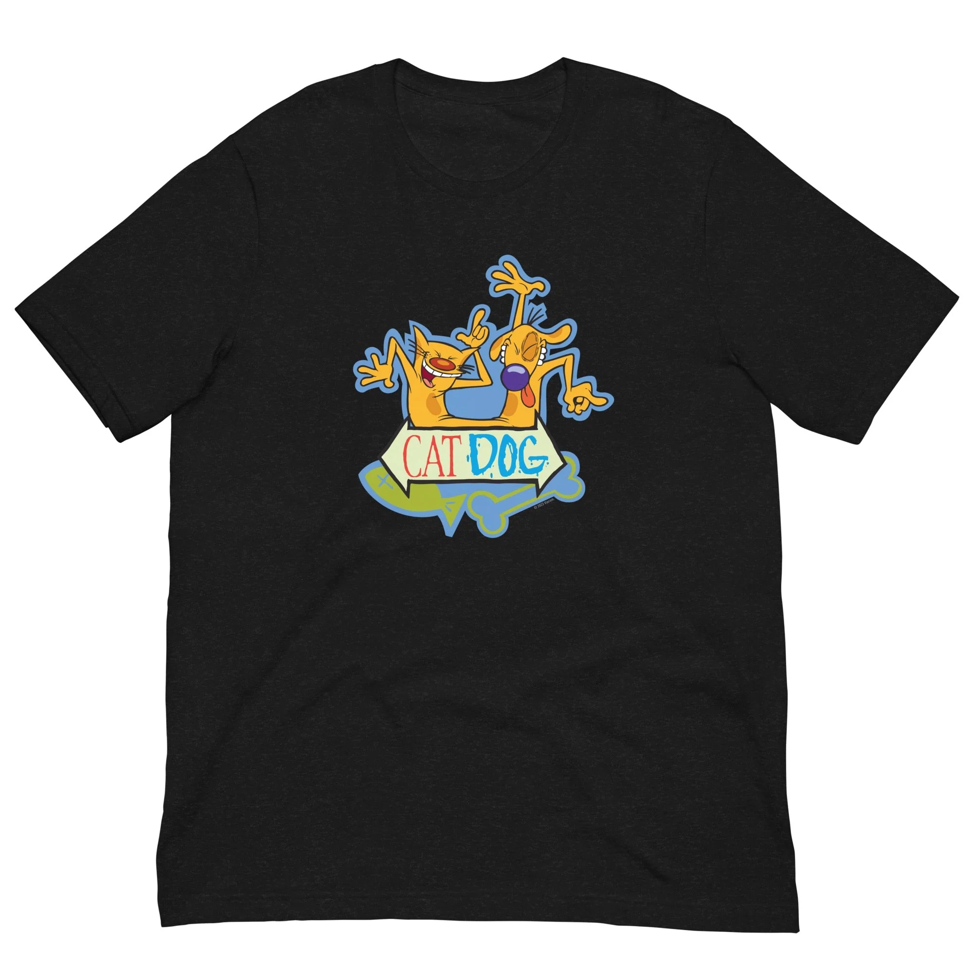 CatDog Dance Adult Short Sleeve T-Shirt - Image 6