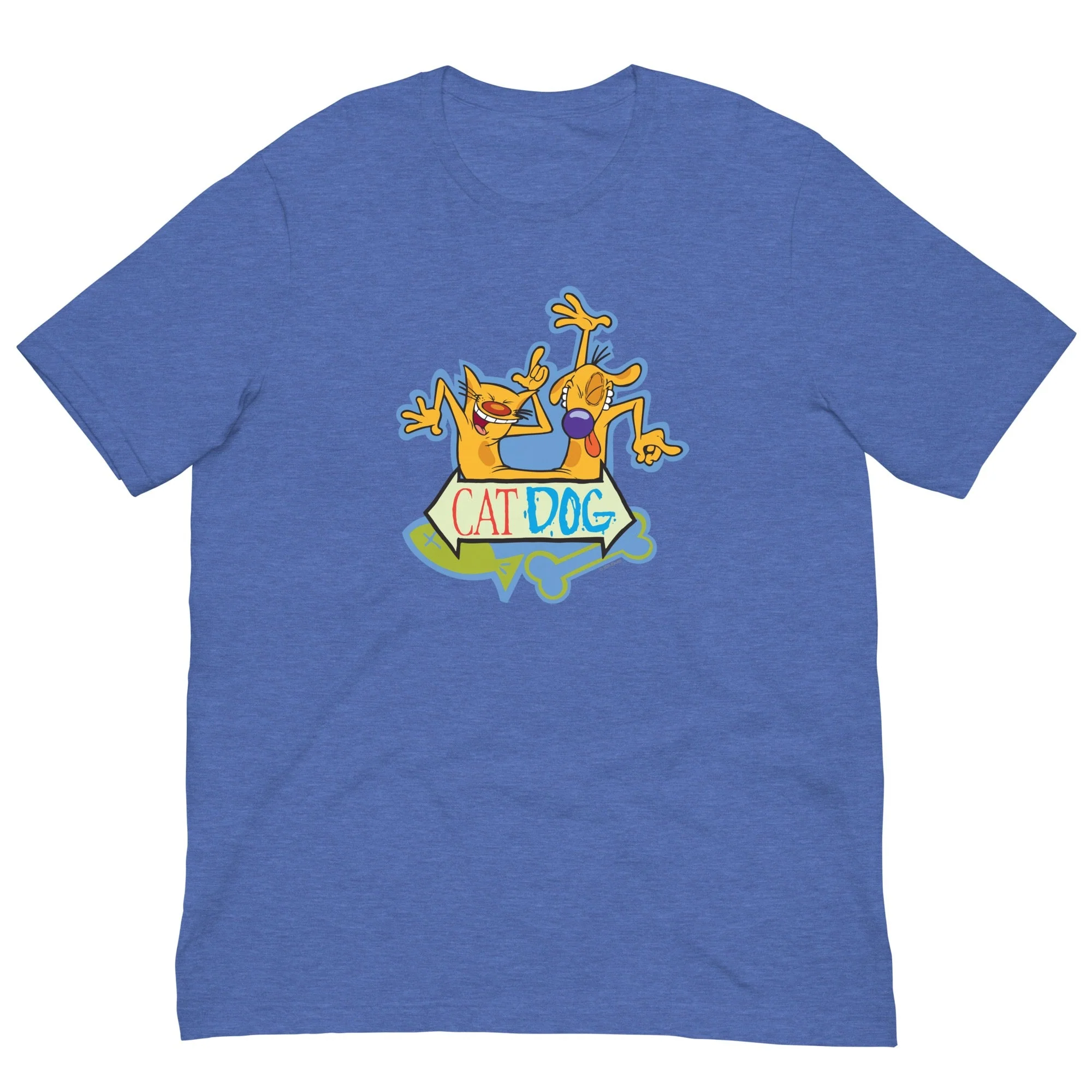 CatDog Dance Adult Short Sleeve T-Shirt - Image 8