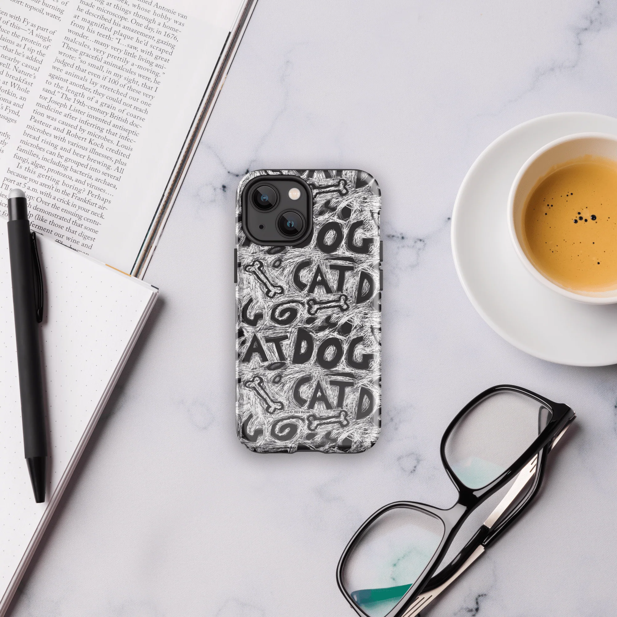 CatDog Scratch Pattern Tough Case for iPhone - Image 18