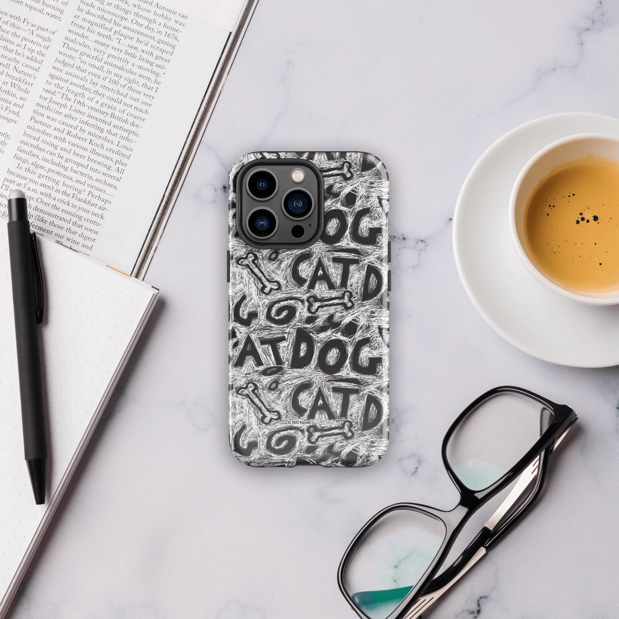 CatDog Scratch Pattern Tough Case for iPhone - Image 21