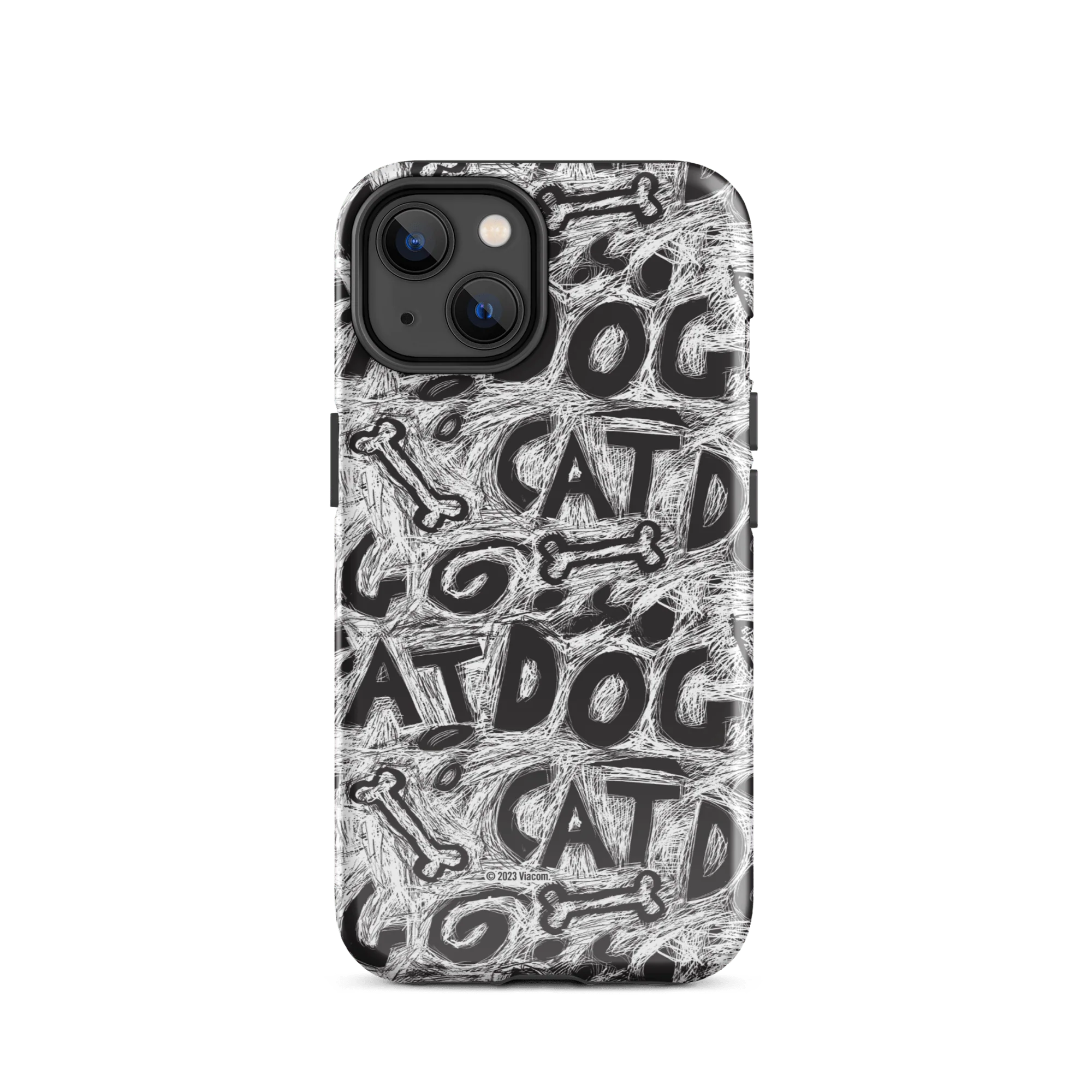 CatDog Scratch Pattern Tough Case for iPhone - Image 25