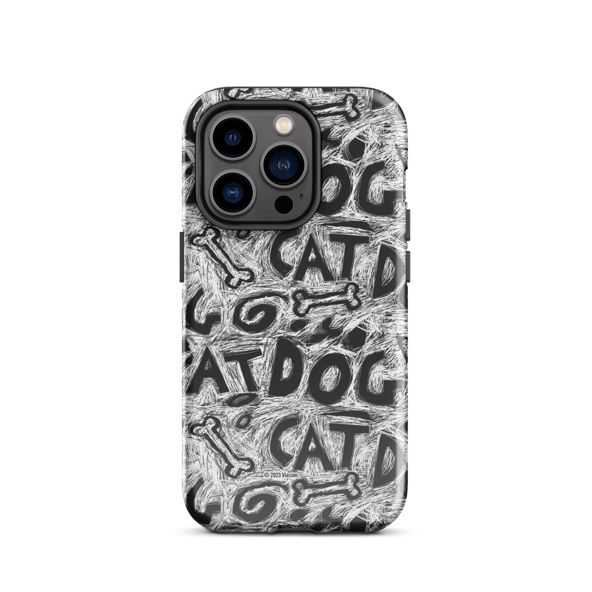 CatDog Scratch Pattern Tough Case for iPhone - Image 31