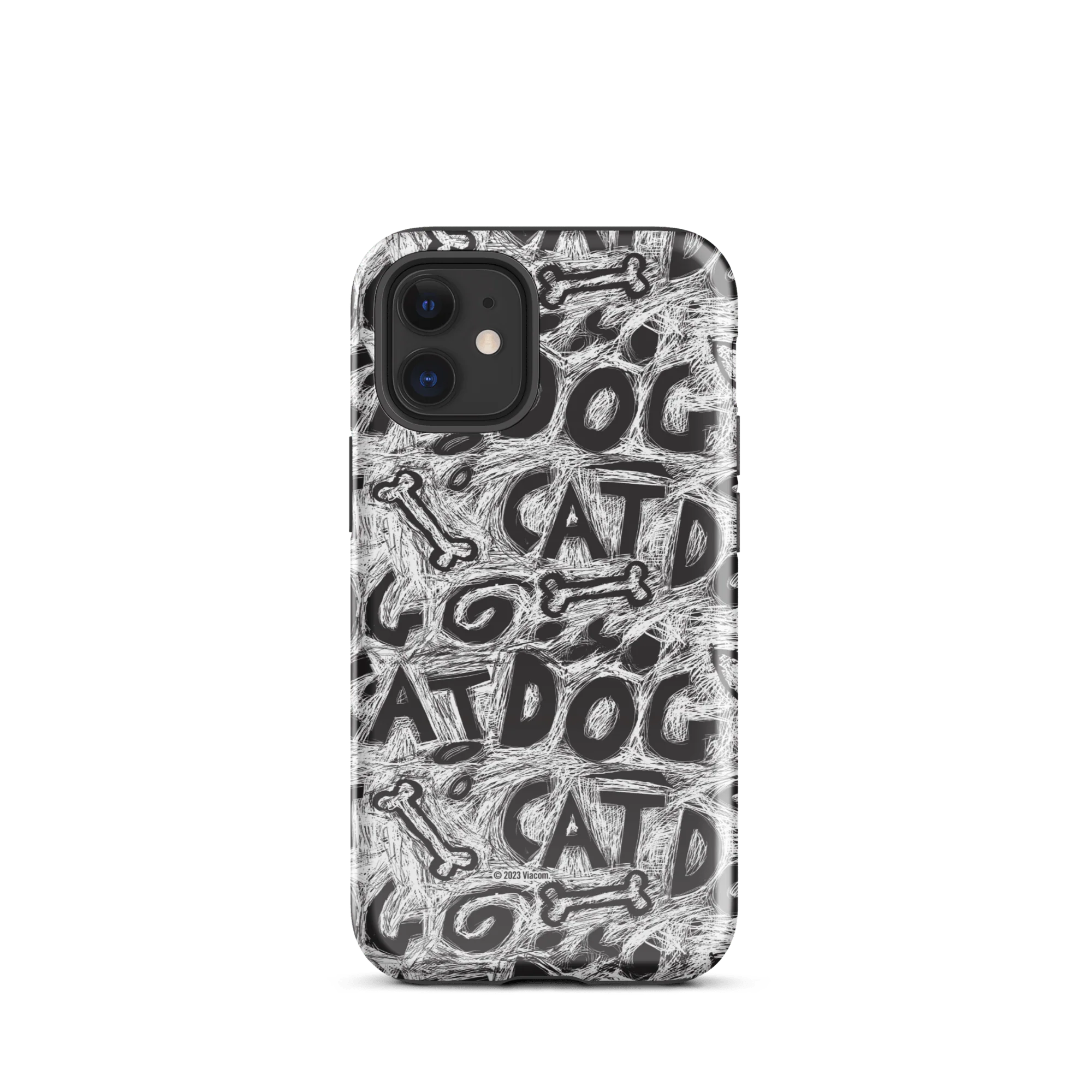 CatDog Scratch Pattern Tough Case for iPhone - Image 4