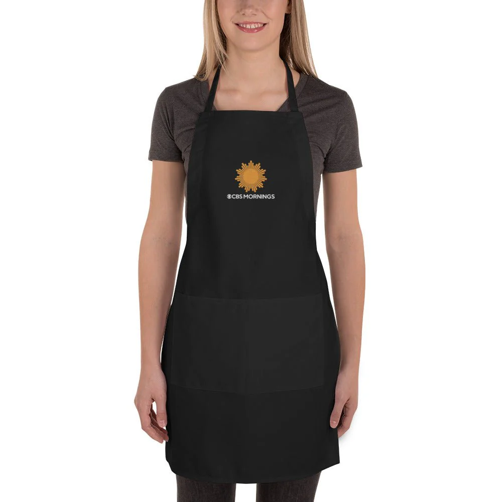 CBS Mornings Embroidered Apron - Image 2