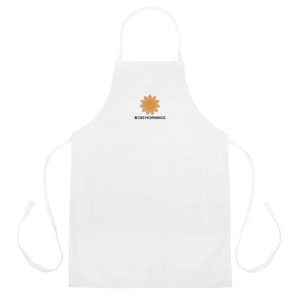 CBS Mornings Embroidered Apron - Image 4
