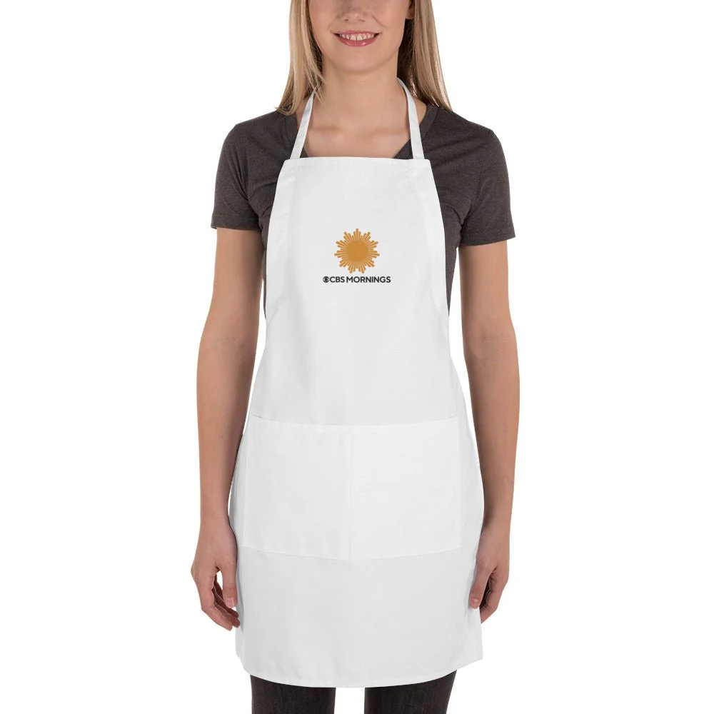 CBS Mornings Embroidered Apron - Image 5