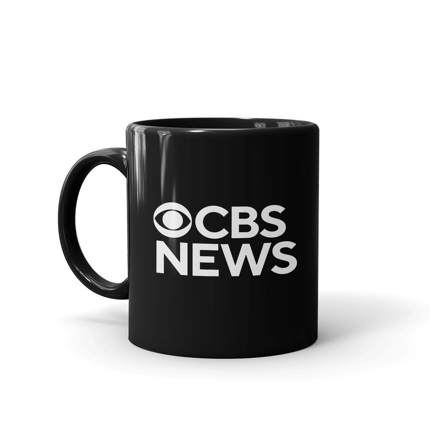 CBS News Logo Black Mug