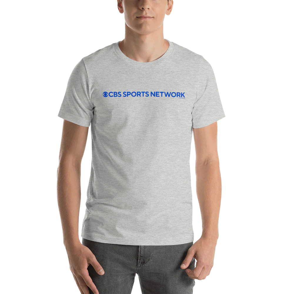 CBS Sports Network Logo Adult Short Sleeve T-Shirt - Image 2