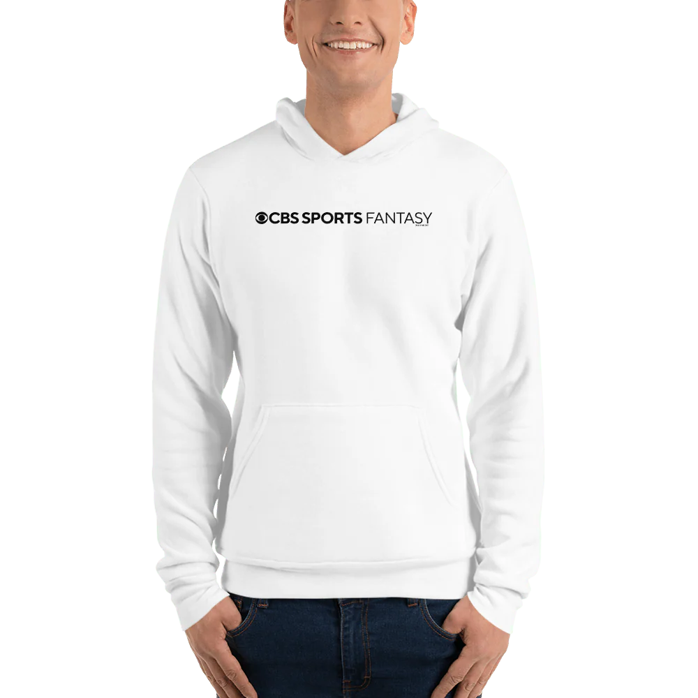 CBS Sports Fantasy Logo Adult Fleece Hooded Sweatshirt - Image 3