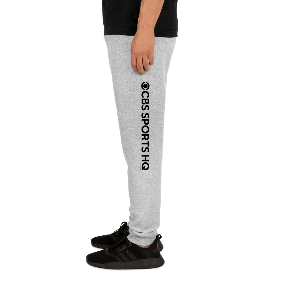 CBS Sports HQ Logo Adult Fleece Joggers - Image 3