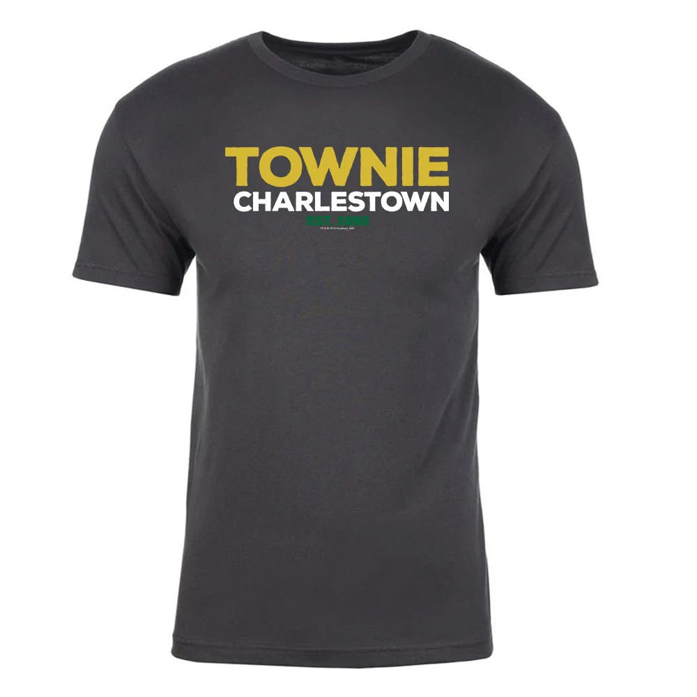 City on a Hill Charlestown Townie Adult Short Sleeve T-Shirt - Image 2