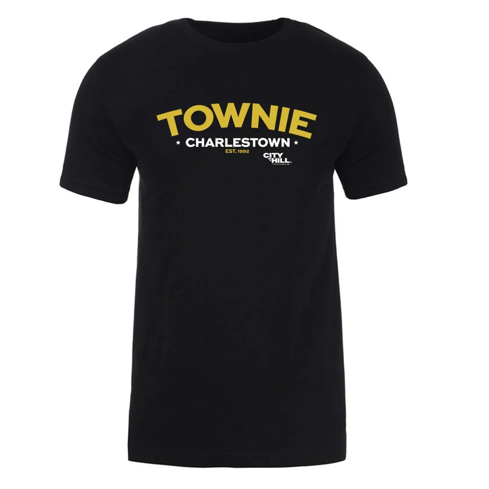 City on a Hill Charlestown Townie Arch Adult Short Sleeve T-Shirt