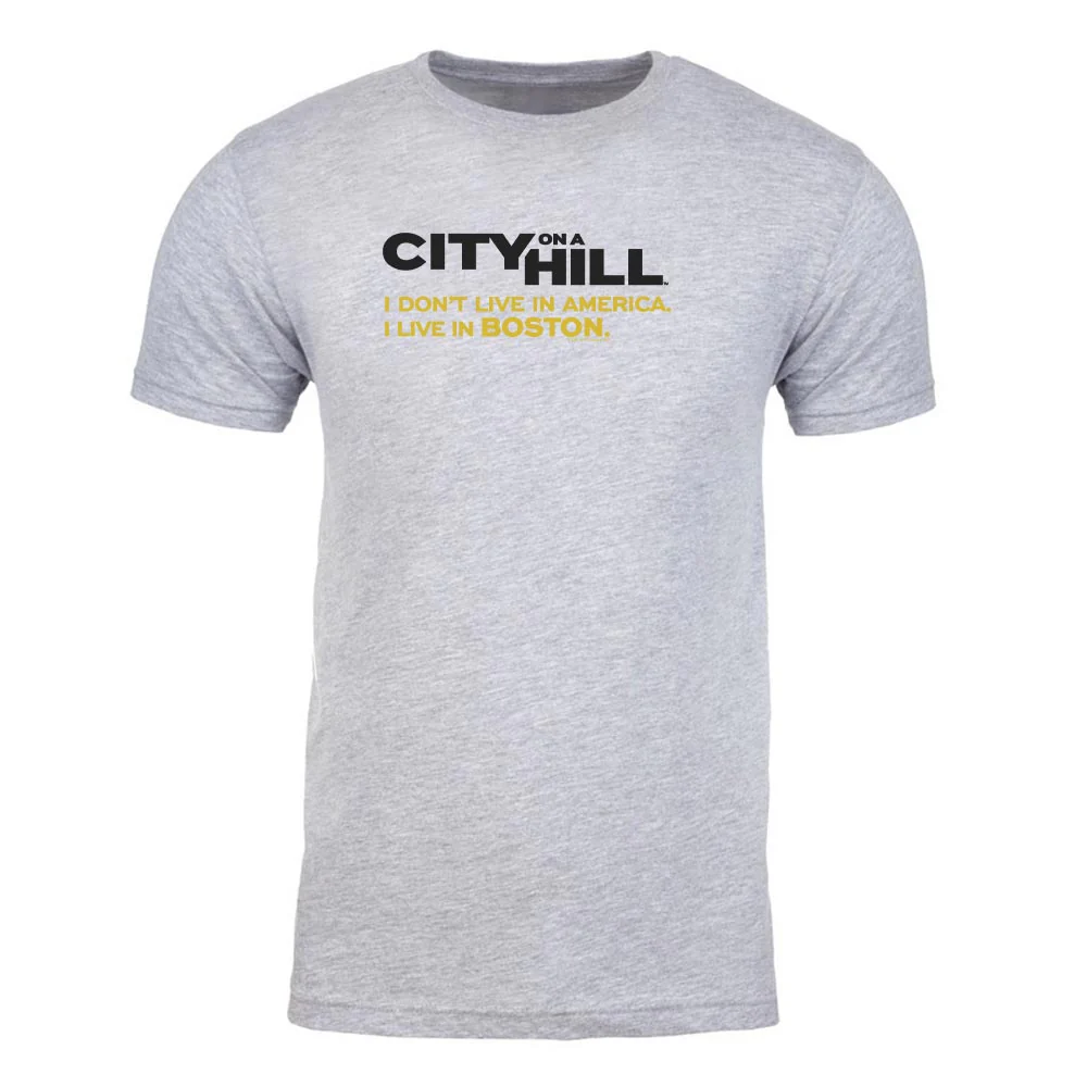 City on a Hill I Don't Live in America Adult Short Sleeve T-Shirt - Image 2