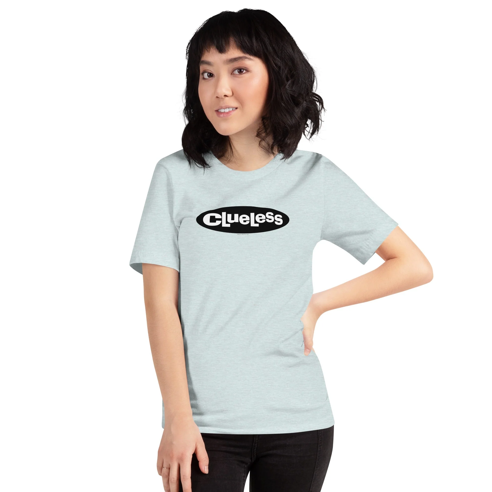 Clueless Logo Adult Short Sleeve T-Shirt - Image 3