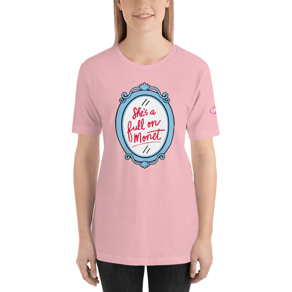 Clueless Full-On Monet Adult Short Sleeve T-Shirt - Image 5