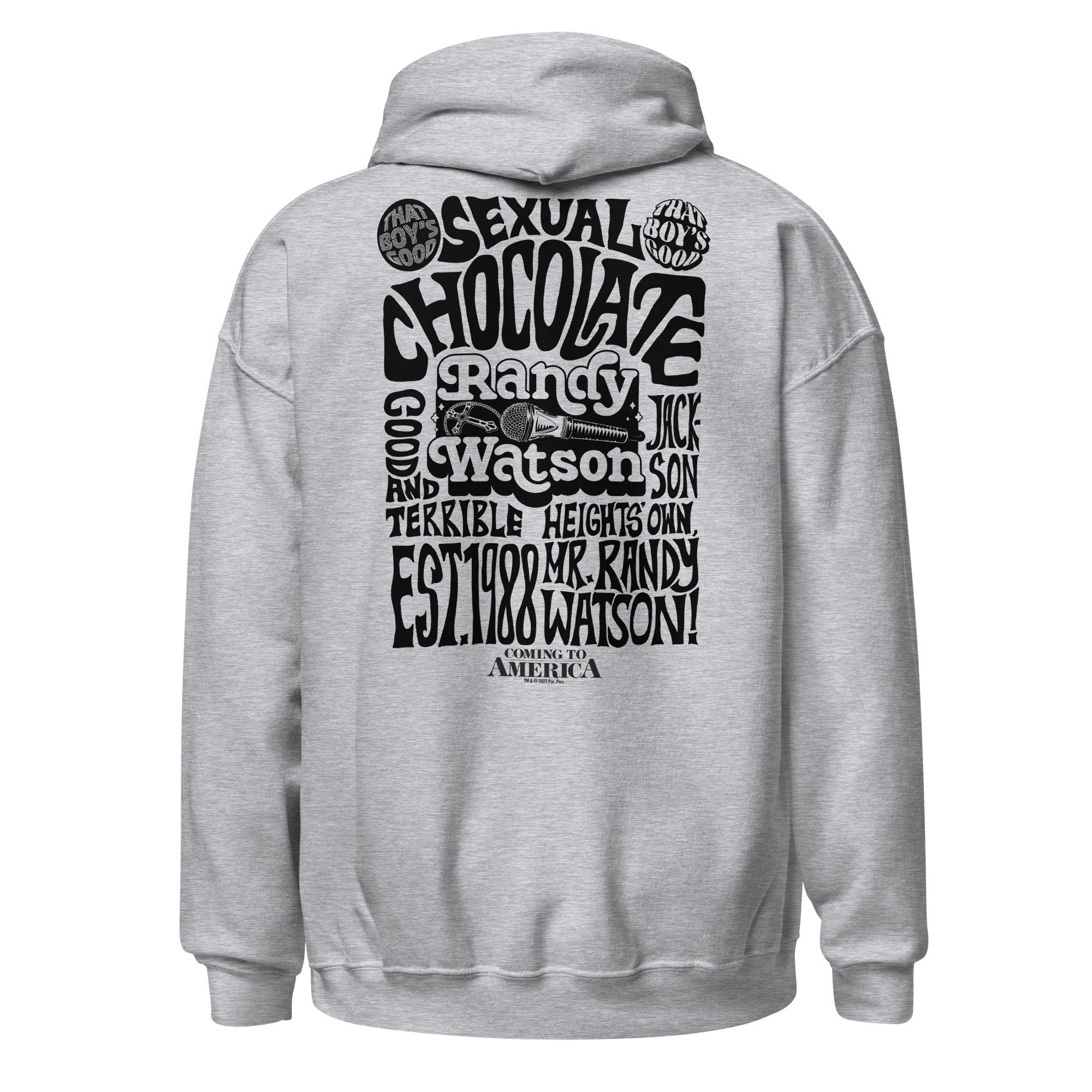 Coming To America Randy Watson Hooded Sweatshirt - Image 2