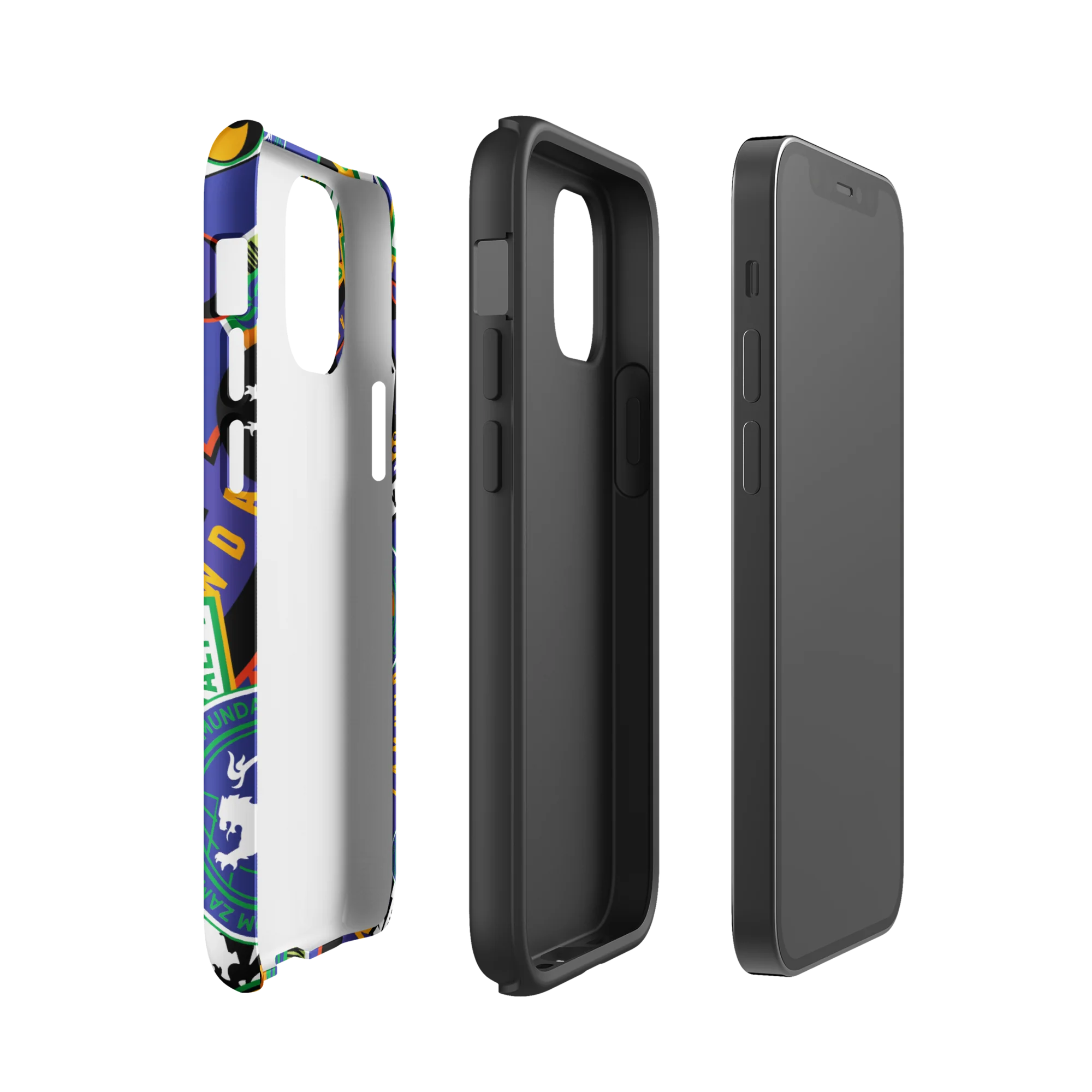 Coming To America Zamunda Pattern Tough Case for iPhone - Image 5