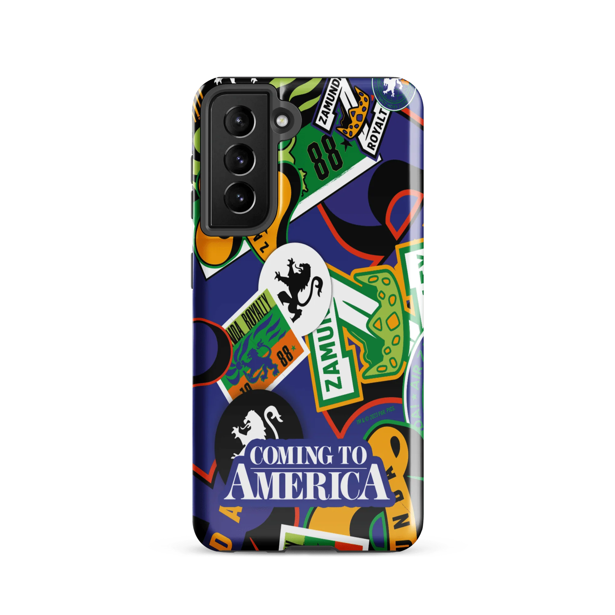 Coming To America Zamunda Pattern Tough Phone Case - Samsung - Image 13