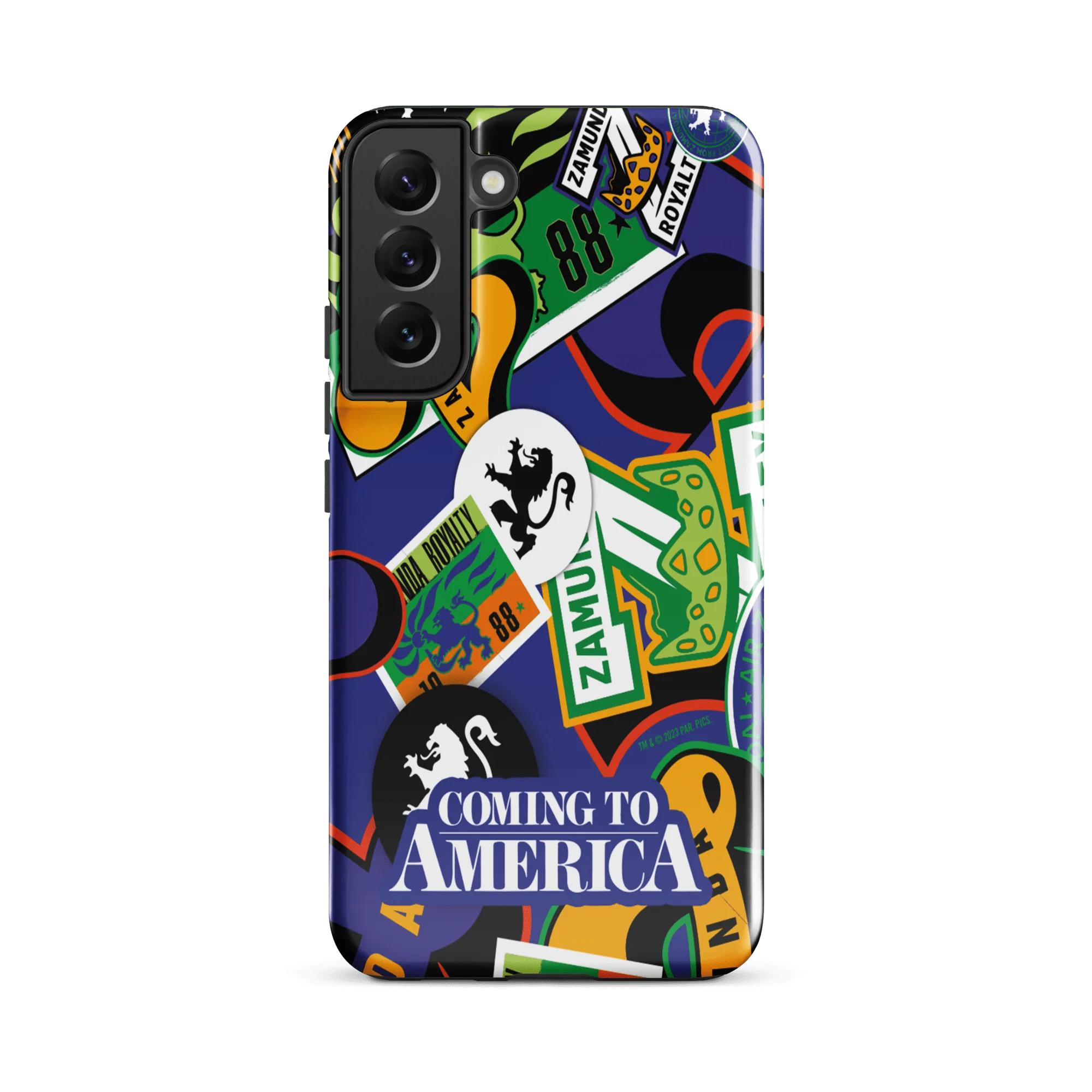 Coming To America Zamunda Pattern Tough Phone Case - Samsung - Image 28