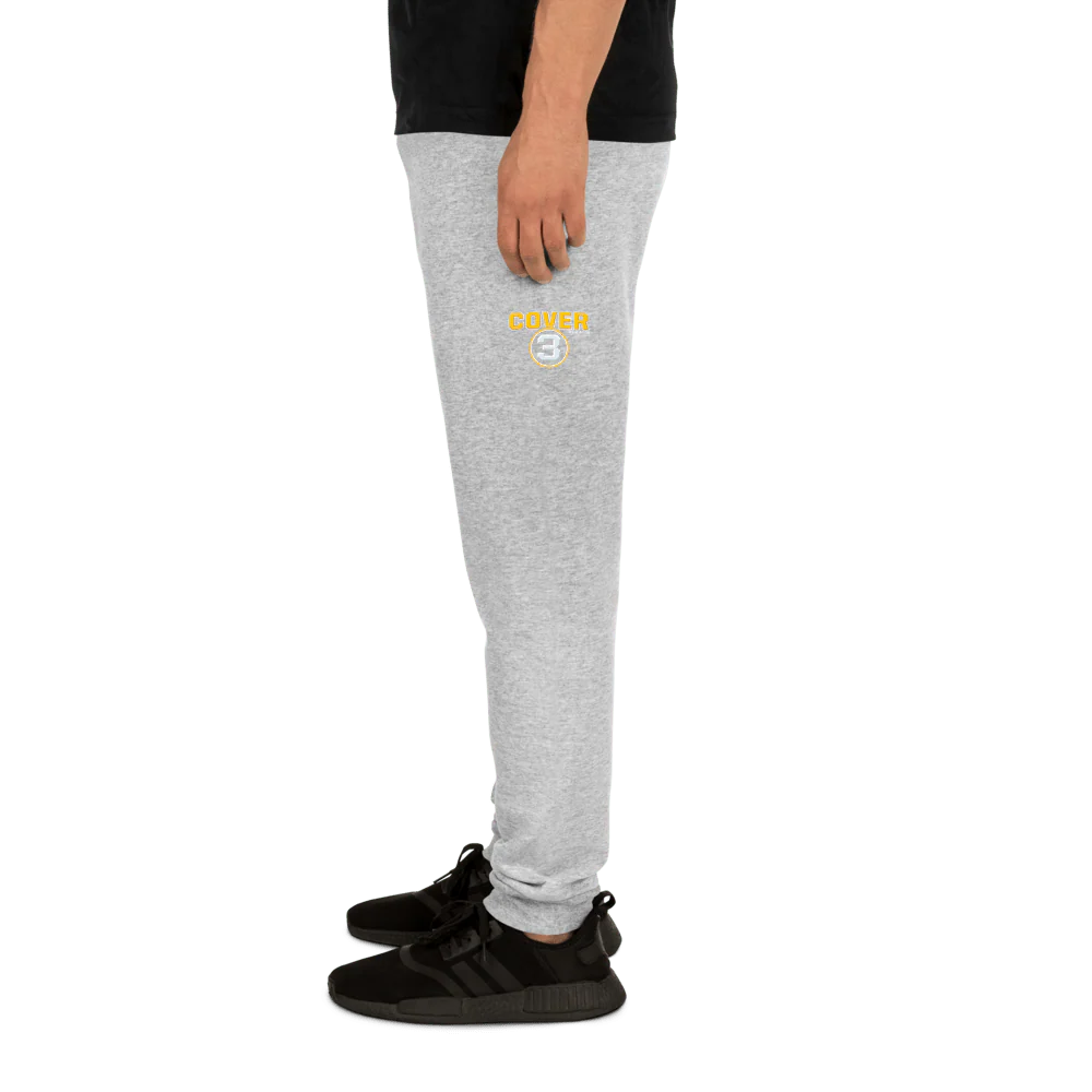 Cover 3 Logo Adult Fleece Joggers - Image 3