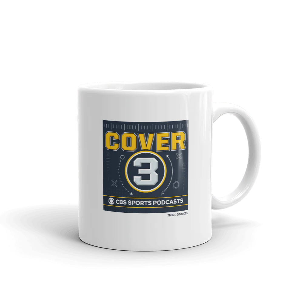 Cover 3 Podcast White Mug