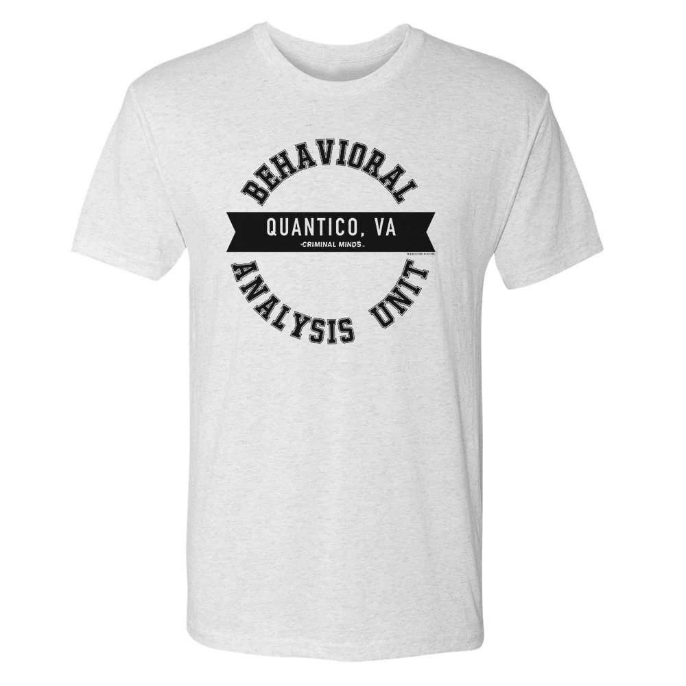 Criminal Minds Behavioral Analysis Unit Men's Tri-Blend Short Sleeve T-Shirt - Image 2
