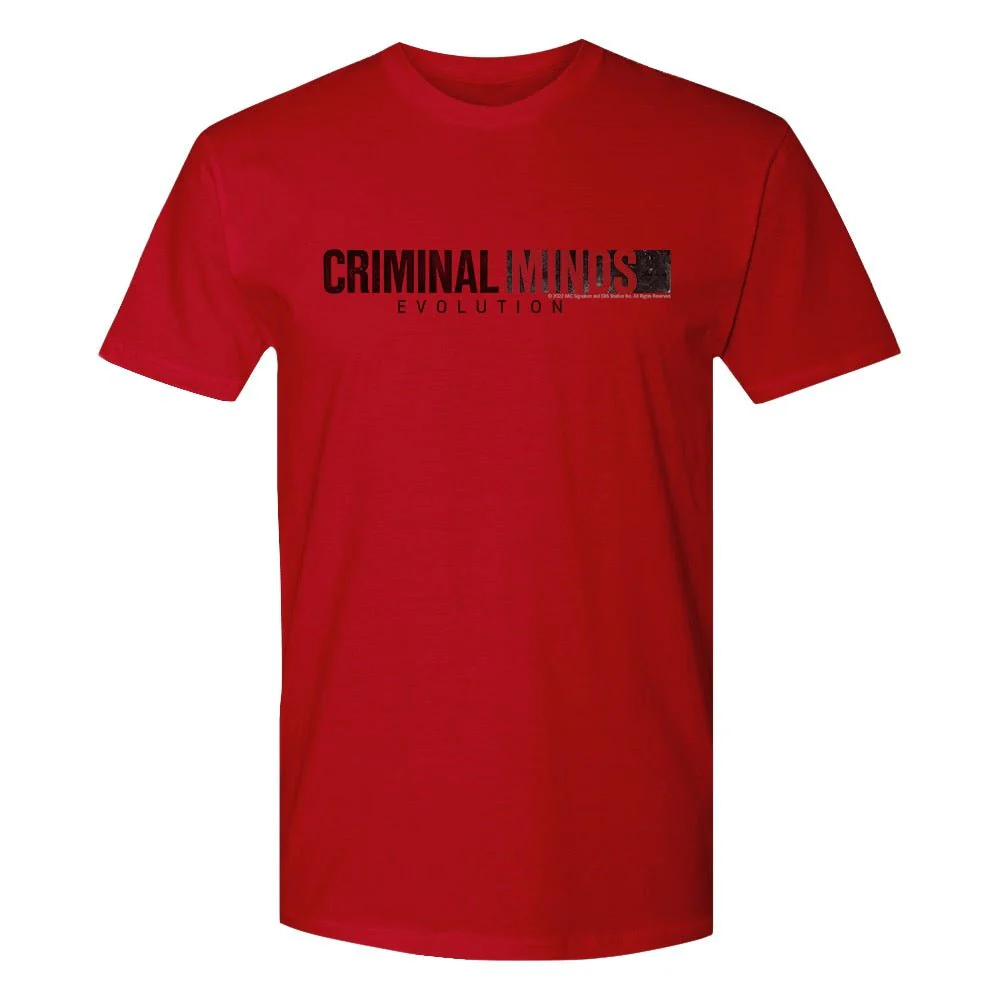 Criminal Minds Evolution Logo Adult Short Sleeve T-Shirt - Image 4