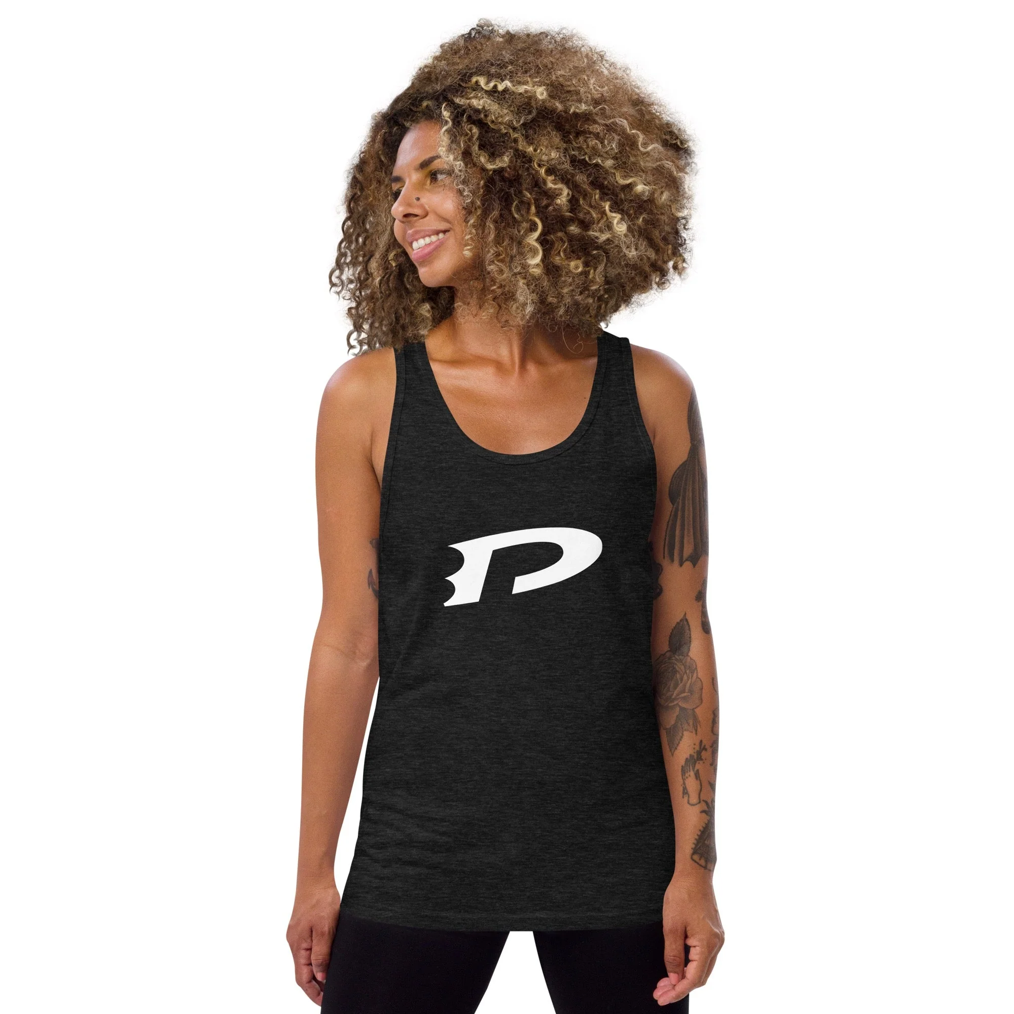 Danny Phantom Logo Adult Tank Top - Image 3