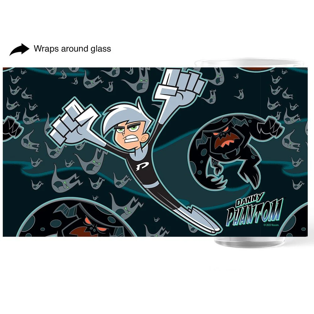 Danny Phantom Phantom In Flight Pint Glass - Image 4
