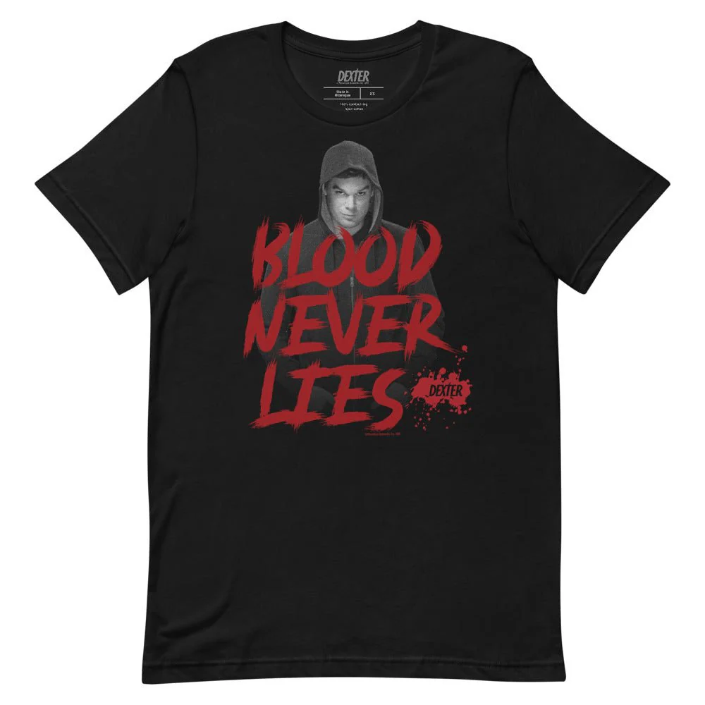 Dexter Blood Never Lies Unisex T-Shirt