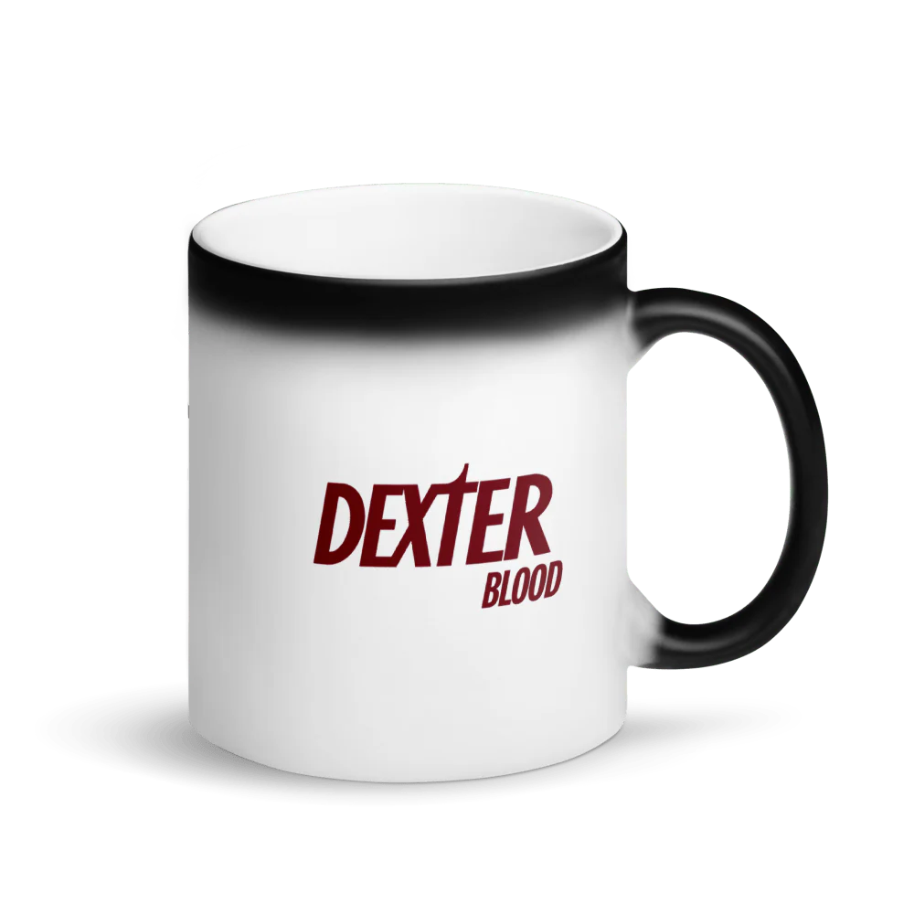 Dexter: New Blood No Spree Logo 11 oz Black Color Changing Mug